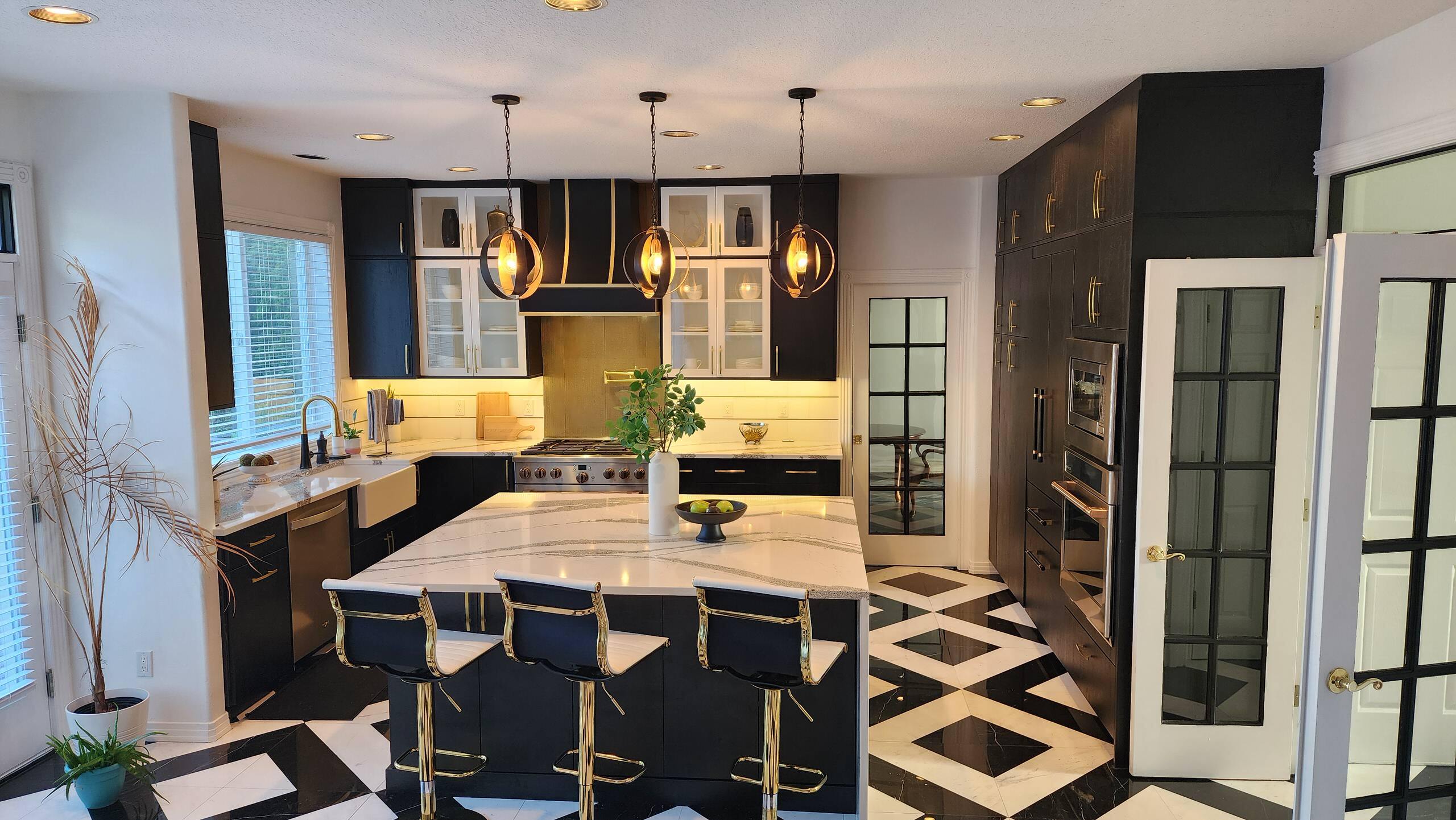 Black White & Gold Elegance