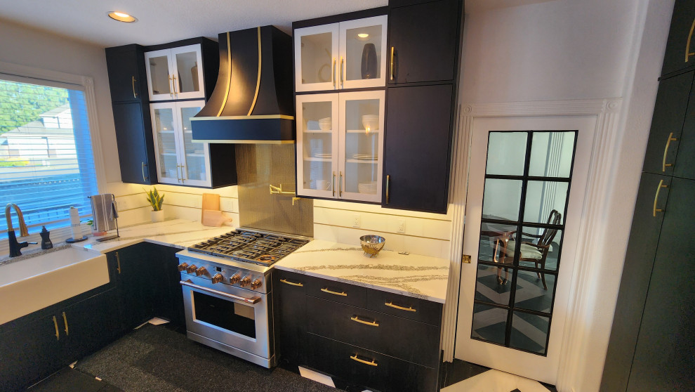 Black White & Gold Elegance