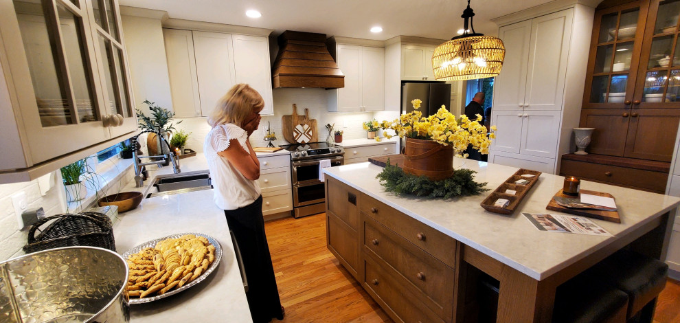 Country Painted Kitchen